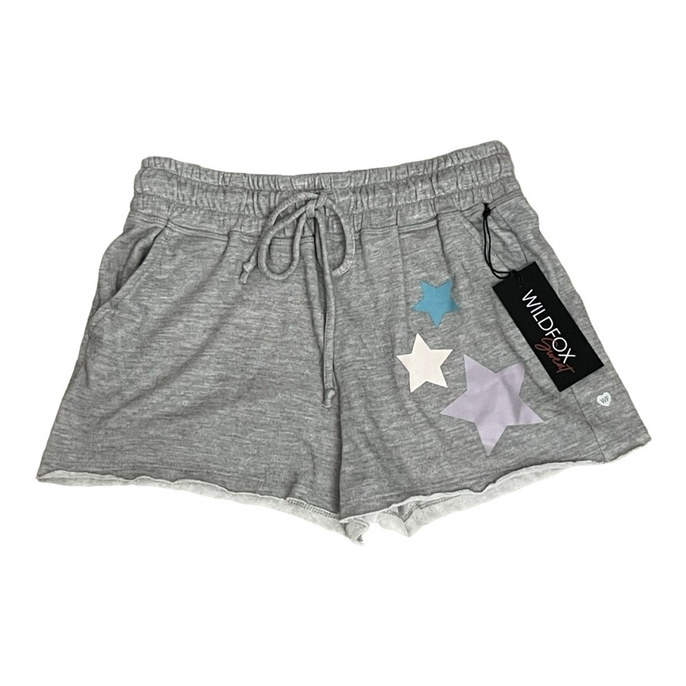 Wildfox Gray Shorts with Star Detail Size Small New
